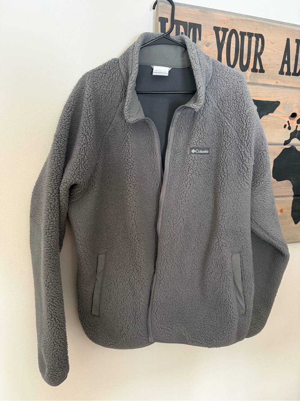 Columbia Sherpa Fleece Zip-Up Jacket